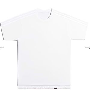 New Adidas x Ivy Park White Tee shirt
